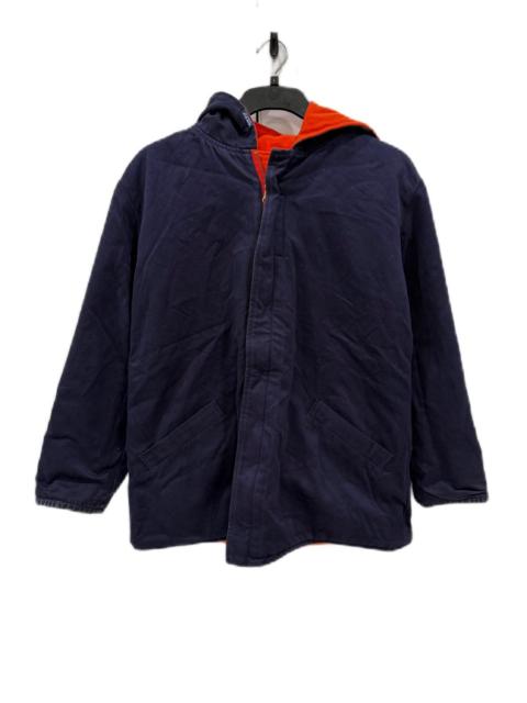 Blue Blue Japan VINTAGE REVESIBLE BLUE-BLUE JAPAN NAVY BLUE ORANGE KAPITAL