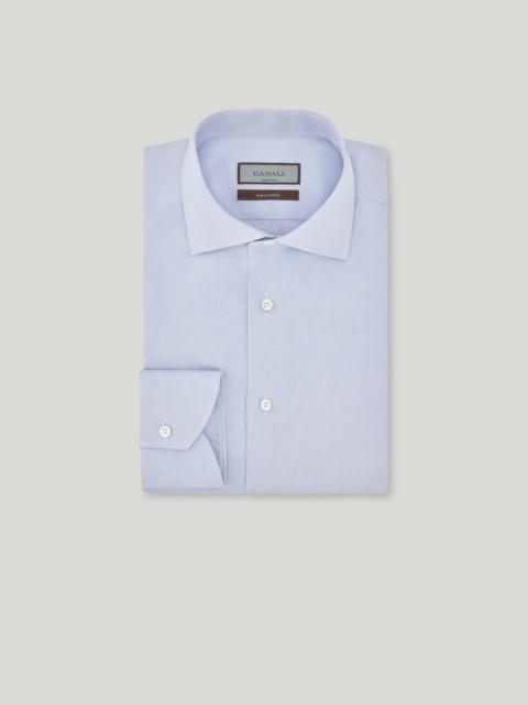 Canali IMPECCABILE REGULAR FIT SHIRT IN LIGHT BLUE COTTON