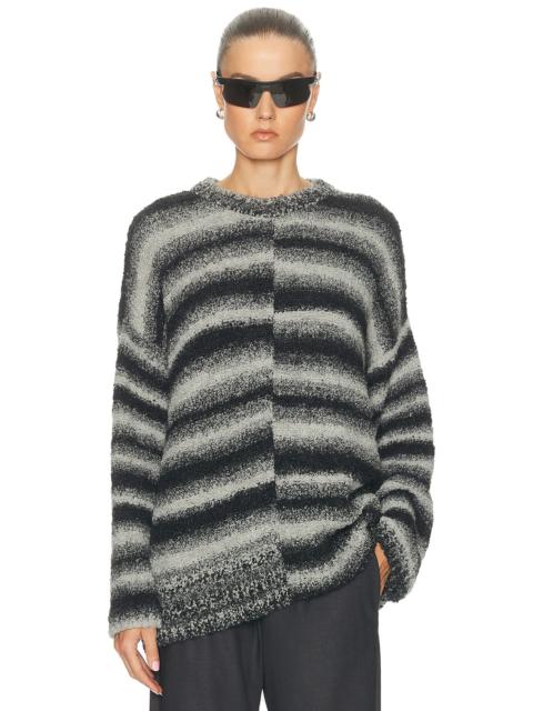 The Elder Statesman Rover Boucle Pullover Sweater