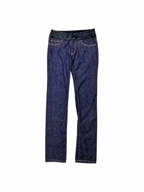 Final Blow - Junya Watanabe Velour Cummerbund Denim Sz Small