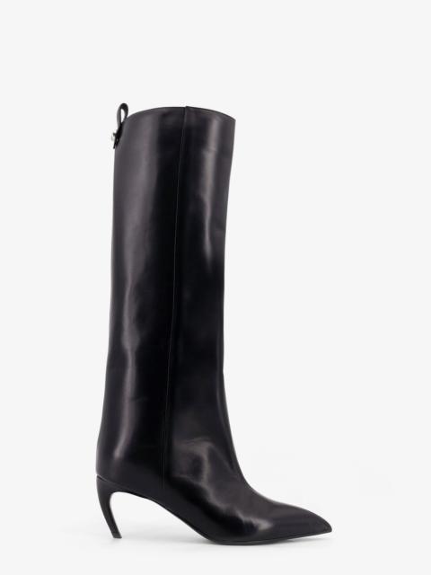 THE ATTICO The Attico Lea Leather Boots Black