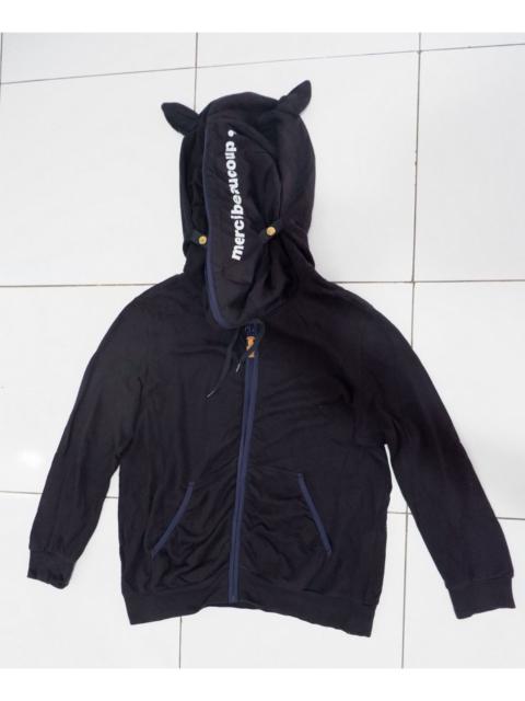 Other Designers Vintage Mercibeaucoup Full Zipper Horse Head Hoodie