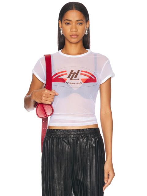 Helmut Lang Logo Slim Tee