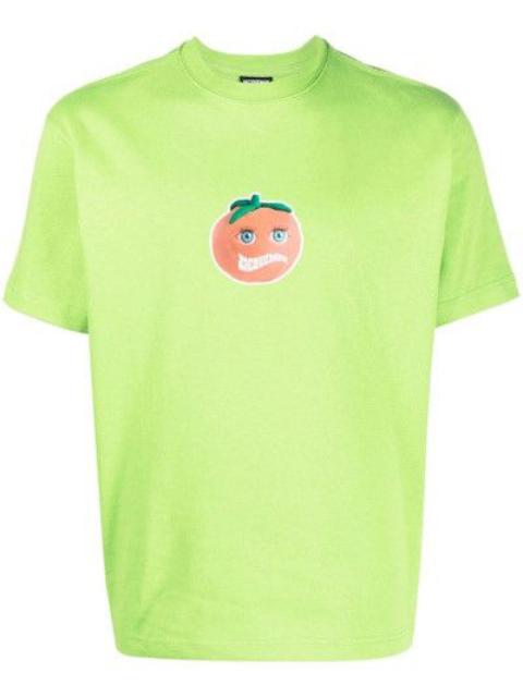 JACQUEMUS Jacquemus - Tomato Graphic Logo Crewneck Short Sleeve TShirt