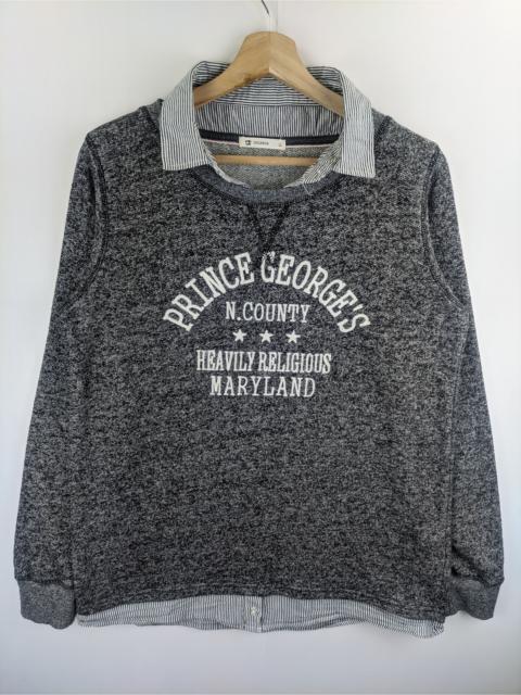 Other Designers Brand - Steals🔥Sweatshirt Pullover Double Collar Prince George's