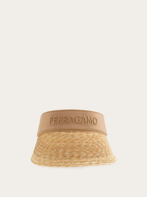 Visor with signature