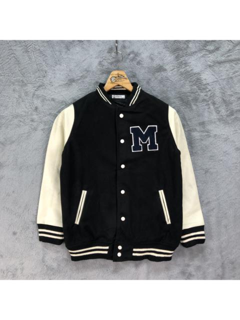 Other Designers Japanese Brand - Coquetta by Spinns Varsity Jacket #4805-171