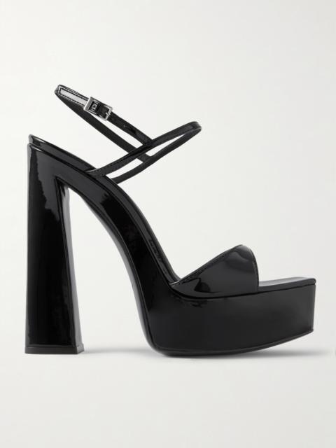 Giuseppe Zanotti Patent-leather Platform Sandals