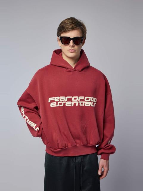 ESSENTIALS Cropped Relaxed Hoodie