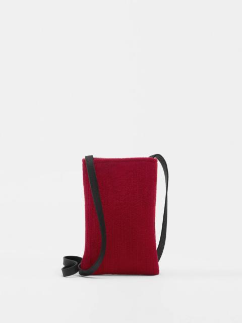 EILEEN FISHER Waste No More Felted Phone Pouch