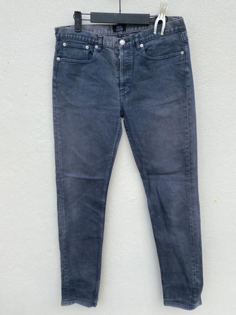 A.P.C. A.P.C. Petit Standard Washed Black Slim Jeans - Size 31
