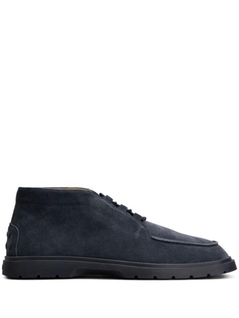 Tod's Men Suede Leather Ankle Boots
