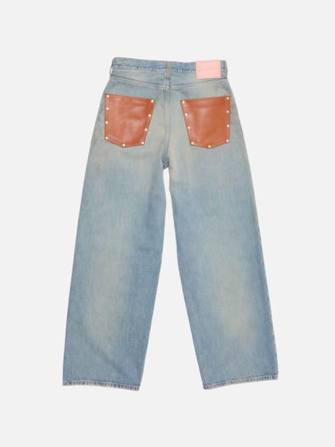 Acne Studios Baggy fit jeans - 1981 - Mid Blue