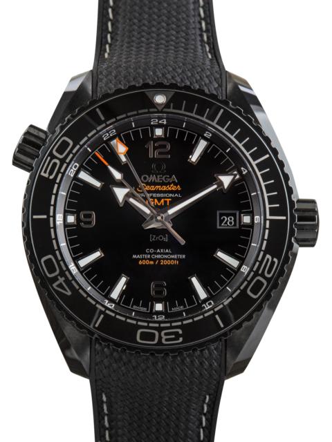 OMEGA Pre-Owned Omega Seamaster Planet Ocean Deep Black Ceramic on Rubber