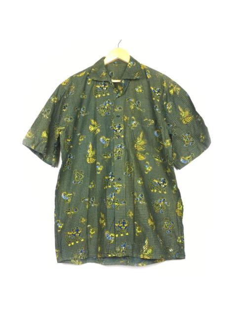 Other Designers Vintage - Indonesian Batik Floral Shirt
