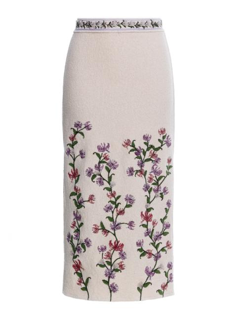 Agua by Agua Bendita Chlorella Honeysuckle Midi Skirt