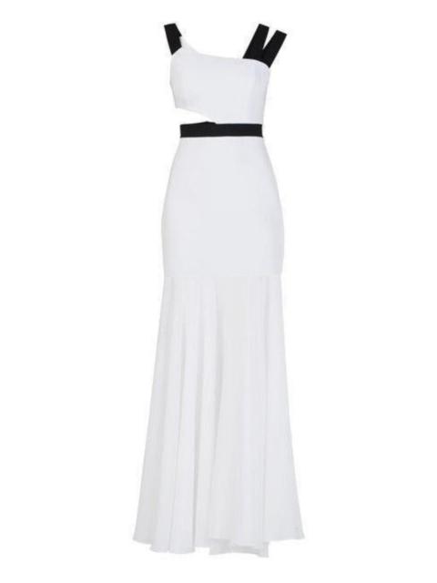 Other Designers One Shoulder Cutout Waist Gown