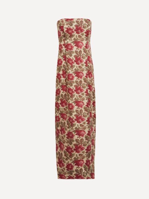 POSSE Rosalie Rose Bud Strapless Dress
