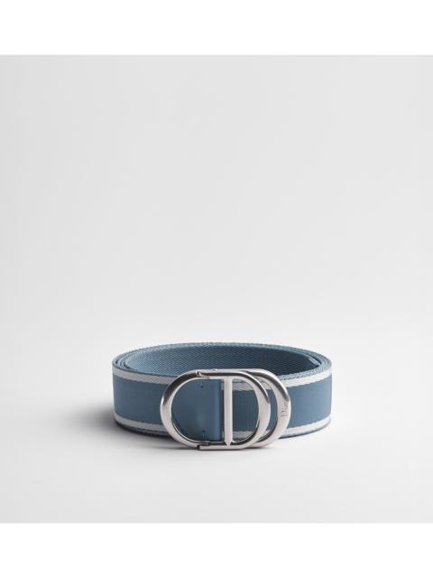 Dior Dior CD Icon Belt Light Blue