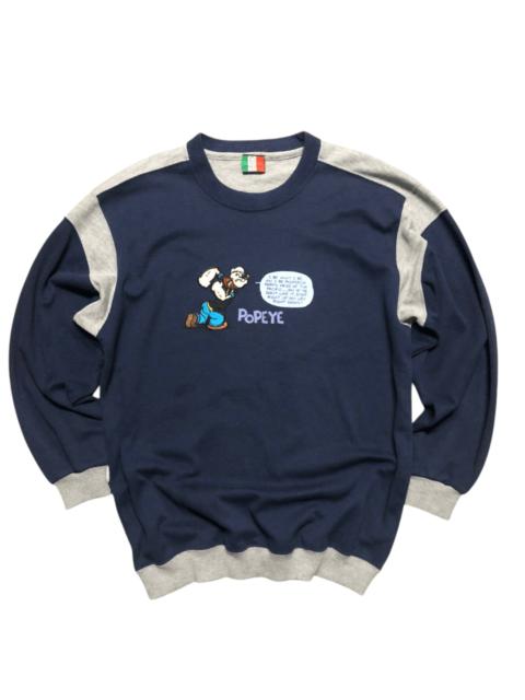 Other Designers Vintage Gianni Valentino x Popeye Crewneck Sweatshirt