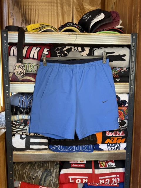 Other Designers Japanese Brand - Nike Vintage Shorts Swoosh Drill Japanese Baggy Wide Y2K