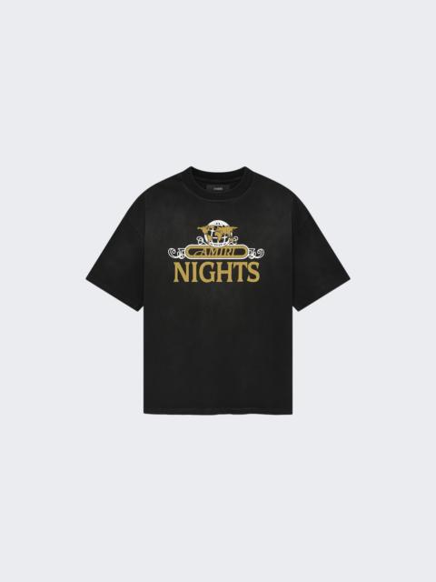Nights Oversized Tee Black