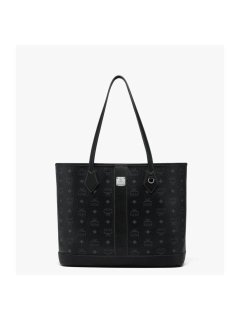 MCM MCM New Medium Liz Shopper in Visetos in Black at Nordstrom