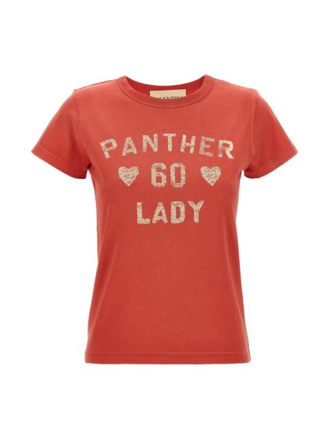 Valentino Valentino Garavani 'Panther Lady' T-shirt