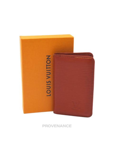 Louis Vuitton Louis Vuitton Pocket Organizer Wallet - Fawn Epi Leather