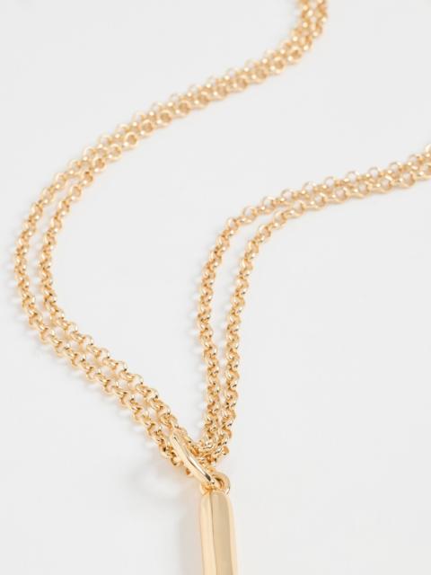 ROXANNE ASSOULIN The Puffy Initial Necklace