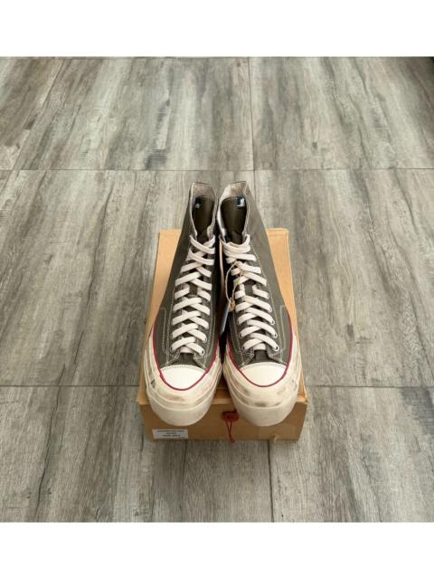 visvim VISVIM ICT SKAGWAY HI G.PATTEN — Distressed & Aged High-Top Canvas Sneakers