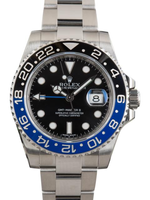 Rolex GMT-Master II 116710BLNR Batman