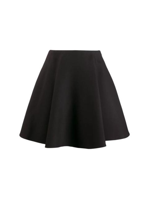 Valentino Valentino Garavani Flounced Crepe Skirt
