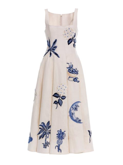 Agua by Agua Bendita Frontera Wild Midi Dress