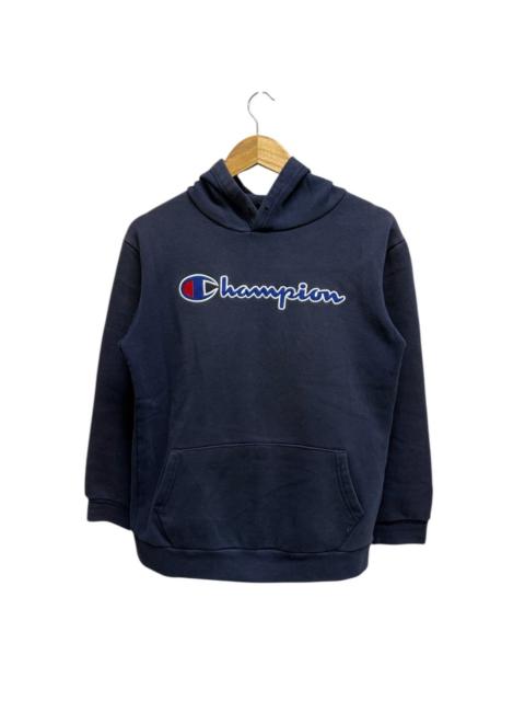 Champion CHAMPION REVERSE WEAVE FADED BLUE PULLOVER SWWATER HOODIE