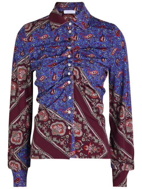 rabanne Rabanne Printed Stretch-jersey Shirt
