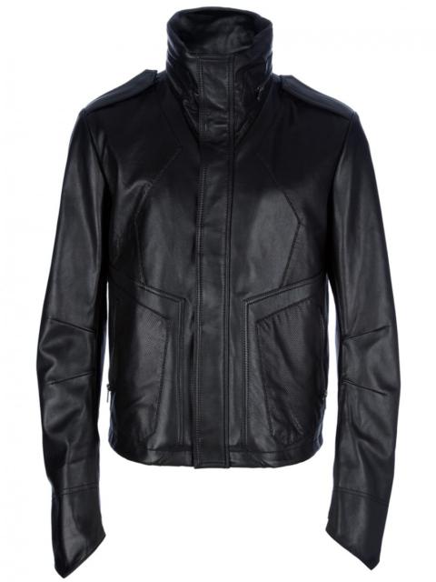JUUN.J AW14 Black leather jacket.Like Undercover or Givenchy