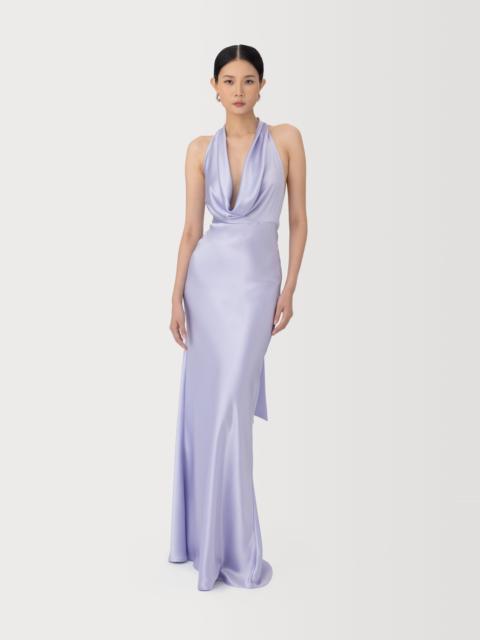 SAU LEE PEARL SATIN GOWN