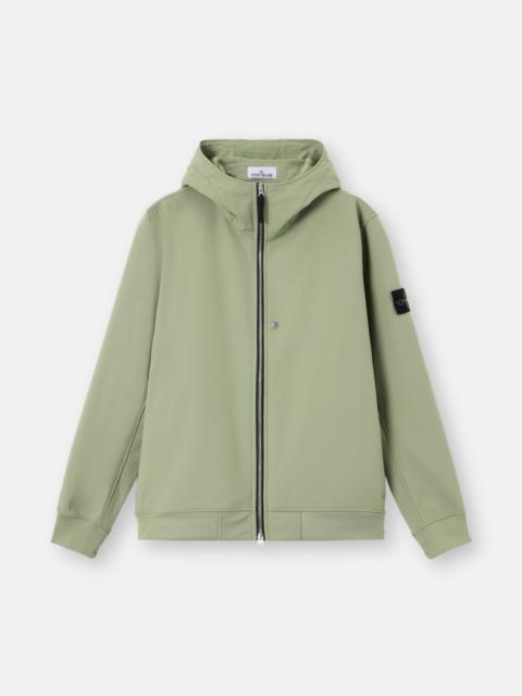 Stone Island Q100004 SOFT SHELL-R_e.dye® TECHNOLOGY, RECYCLED POLYESTER