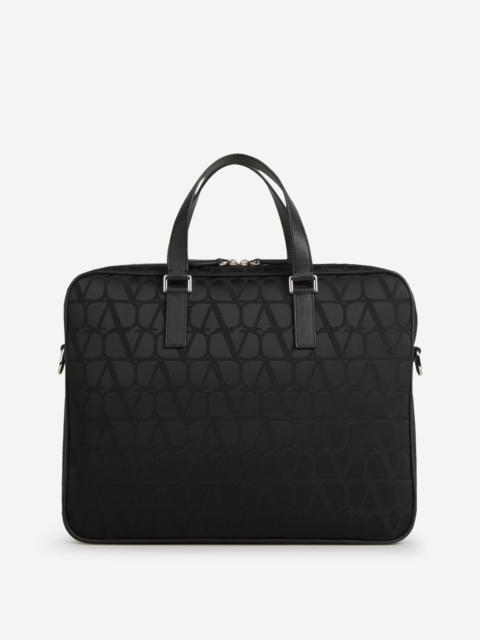 Valentino TOILE ICONOGRAPHE BRIEFCASE BAG