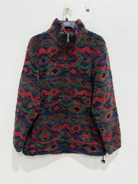 Other Designers Woolrich Woolen Mills - Vintage Woolrich Pull Over Sherpa Fleece Front Pocket