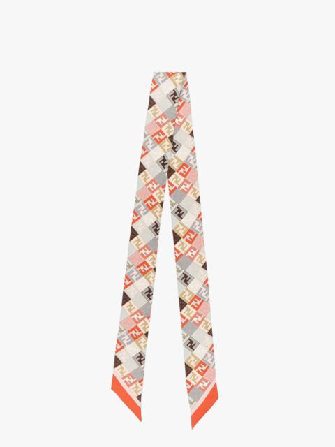 Fendi Women Double-Face Silk Wrappy