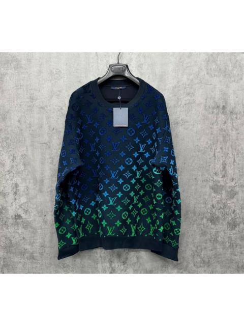 Louis Vuitton Louis Vuitton Gradient All-Logo Sweatshirt