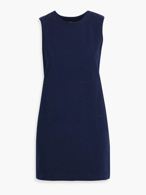 NORMA KAMALI French cotton-blend terry mini dress