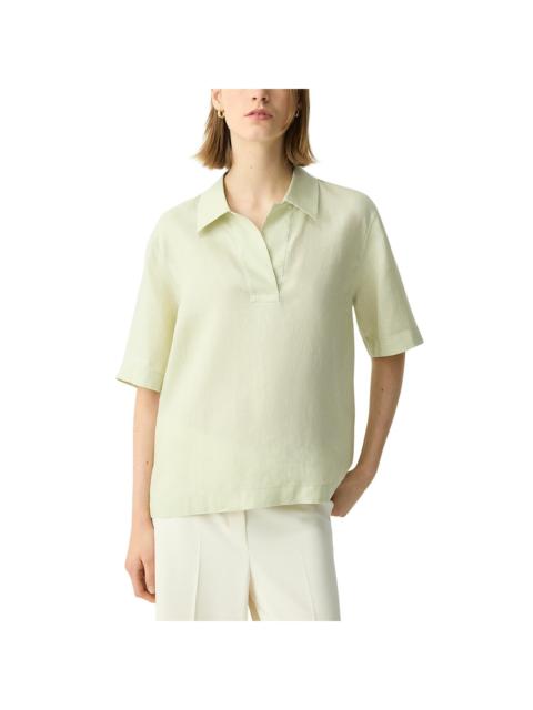 Theory Theory Boxy Collared Top