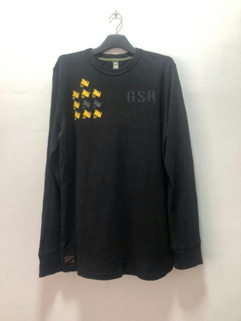 Other Designers G STAR Raw T Shirt Longsleeve Rhino