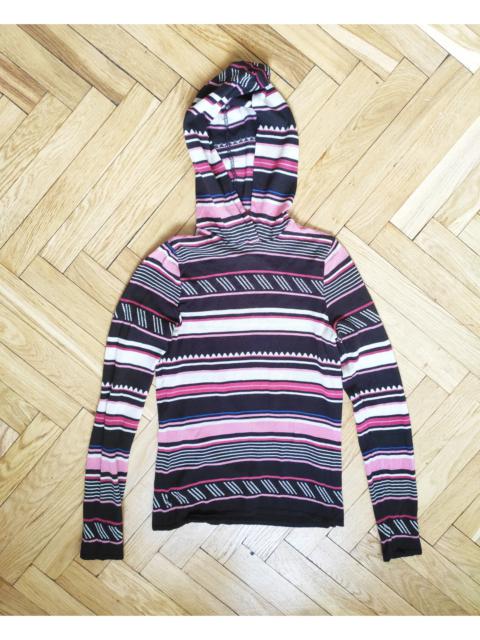 Other Designers Iceberg - GRAIL! Vintage woven hooded top.Like Versace or Sonia Rykiel