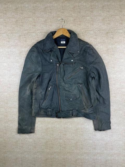 Other Designers Vintage East Coaster Double Collar Bikers Leather Jacket
