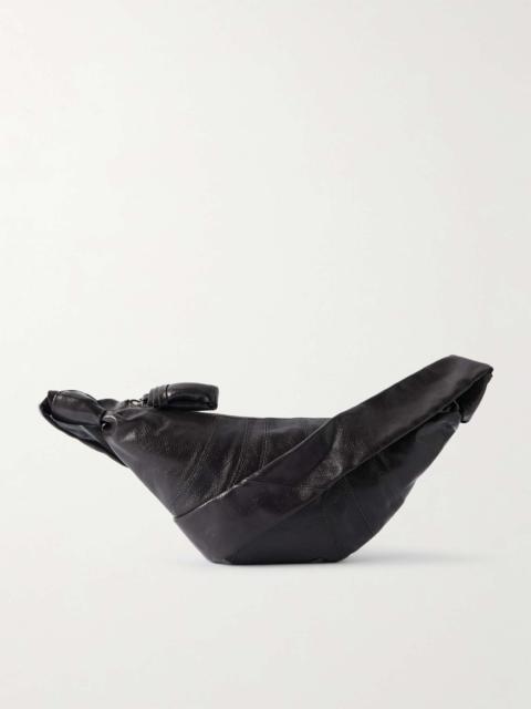 Croissant Small Coated-Cotton Messenger Bag