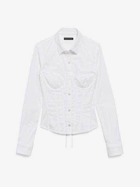 BALENCIAGA CORSET SHIRT